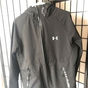 Under Armour Sport Hooded Rain Parka, Waterproof,  Men'size M